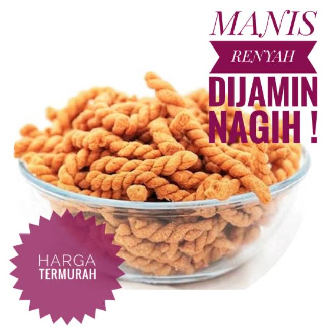 

UNTIR UNTIR KUE TAMBANG MANIS MAKANAN JAMAN DULU MAKANAN RINGAN