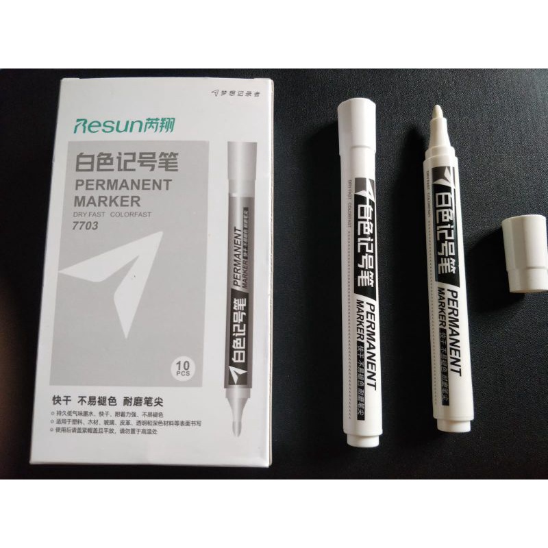 Spidol Permanen Pain Marker White besar