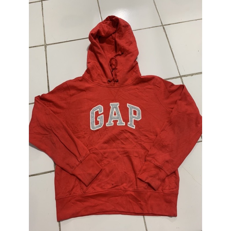 hoodie gap(hitam&oren)