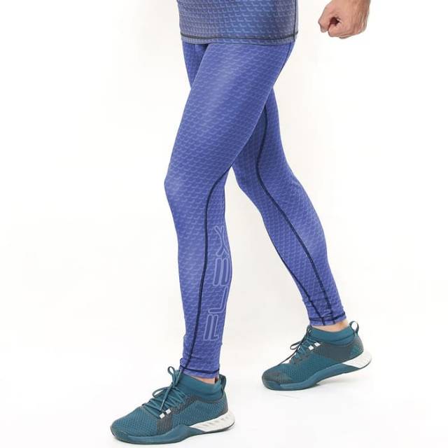 FHS-007UN Celana legging sport fitness bodyfit FLEX ungu