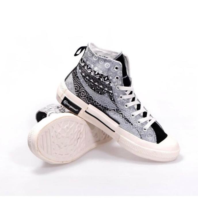 SEPATU CAMPUSS BADDAY VOL.I HI BLACK WHITE SPECIAL EDITION ORIGINAL