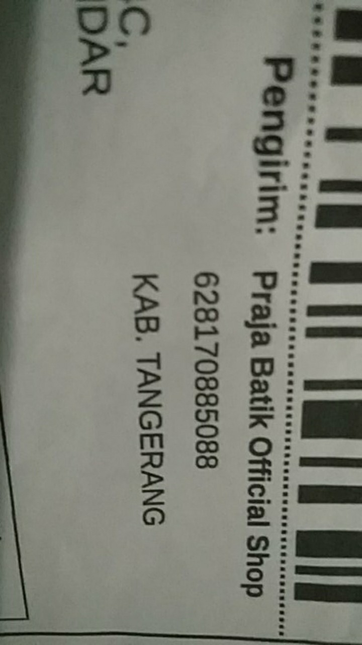 Praja Batik Rajaswara - Kemeja Batik Pria Lengan Panjang Hitam Reguler Fit