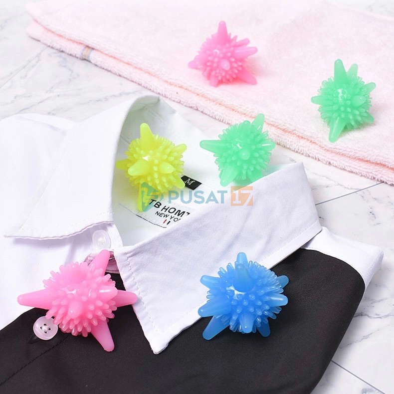 MAGIC LAUNDRY BALL / BOLA KARET PEMBERSIH BAJU PAKAIAN WASHING LAUNDRY BALL