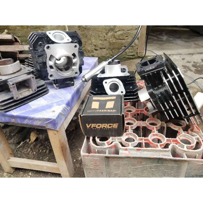 paket blok porting membran vforce 4 rx king spek balap haruan racing