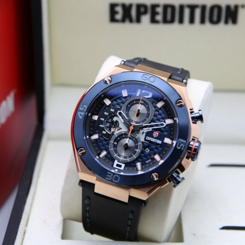 Expedition tali kulit variasi warna pria E 6756 M original 100%