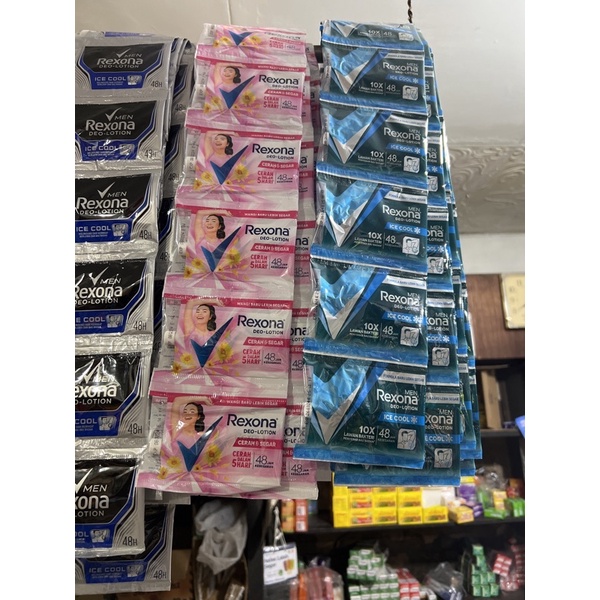 RENTENG (12sachet)  REXONA