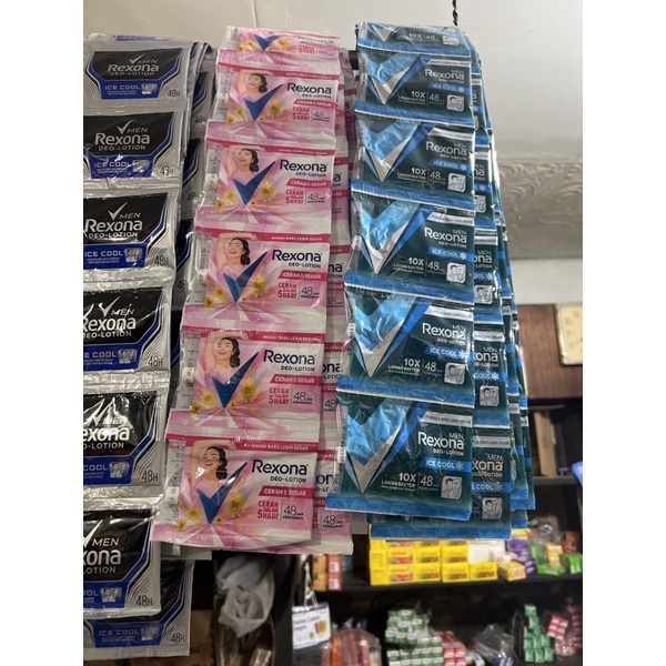 RENTENG (12sachet)  REXONA