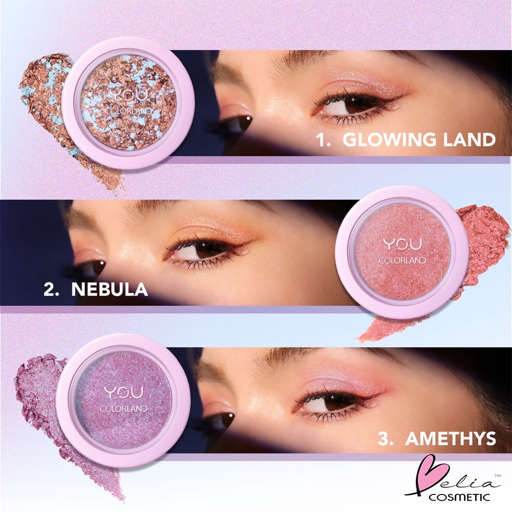 ❤ BELIA ❤ YOU Colorland Aurora Muse Eyeshadow | Sprinkle Starlight in Your Eyes | 6 Warns Shades