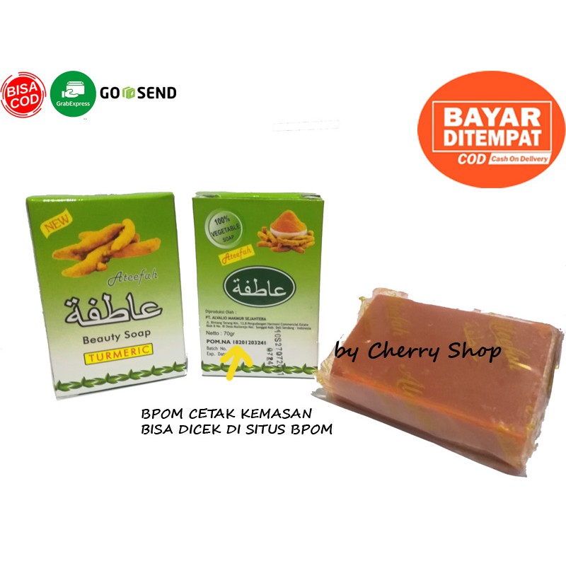 [BPOM] [ORI] [DEALER] Sabun Arab Pyary Turmeric Pyary dan Ateefah Soap ORIGINAL