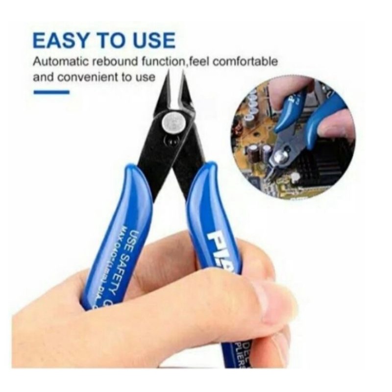 

Gunting Coil Kawat Kabel Cutter Wire Nipper PLATO Ori Tang Potong