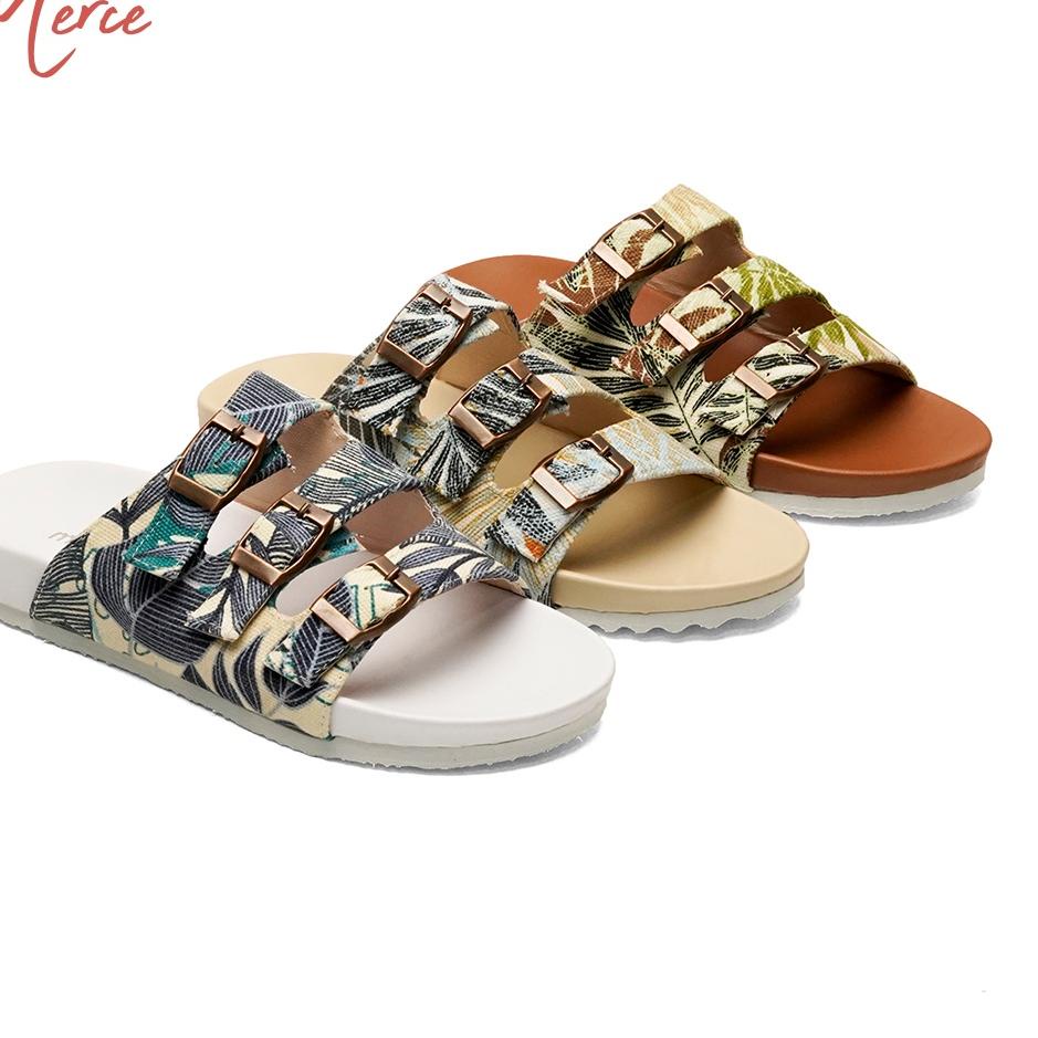 Bagus Dipakai.. Merce Sandal Birken Wanita LISBON Slip Sendal