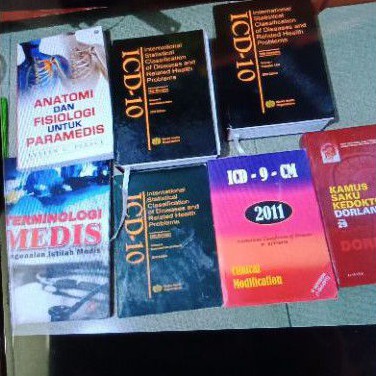 paket ICD10 3buku.anatomi fisiologi.terminologi medis.ICD9.kamus dorlan