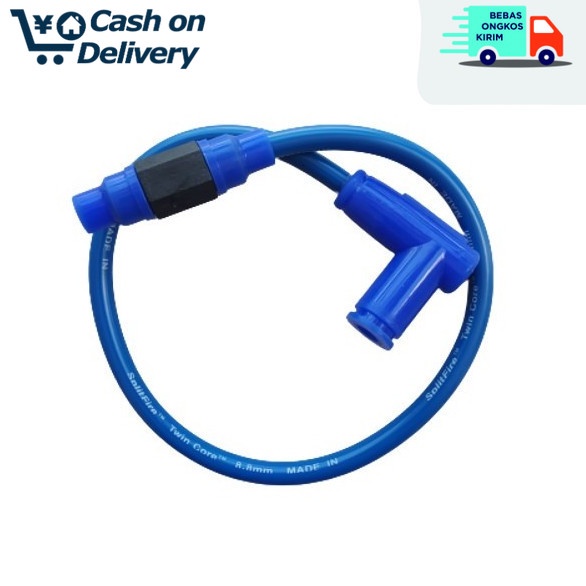 COD BIRU Kabel Busi SPLIT FIRE TWIN CORE Tutup Busi Cop Busi SPLITFIRE