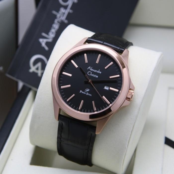 Jam Tangan Pria Alexandre Christie 1026 AC 1026 AC1026 Leather