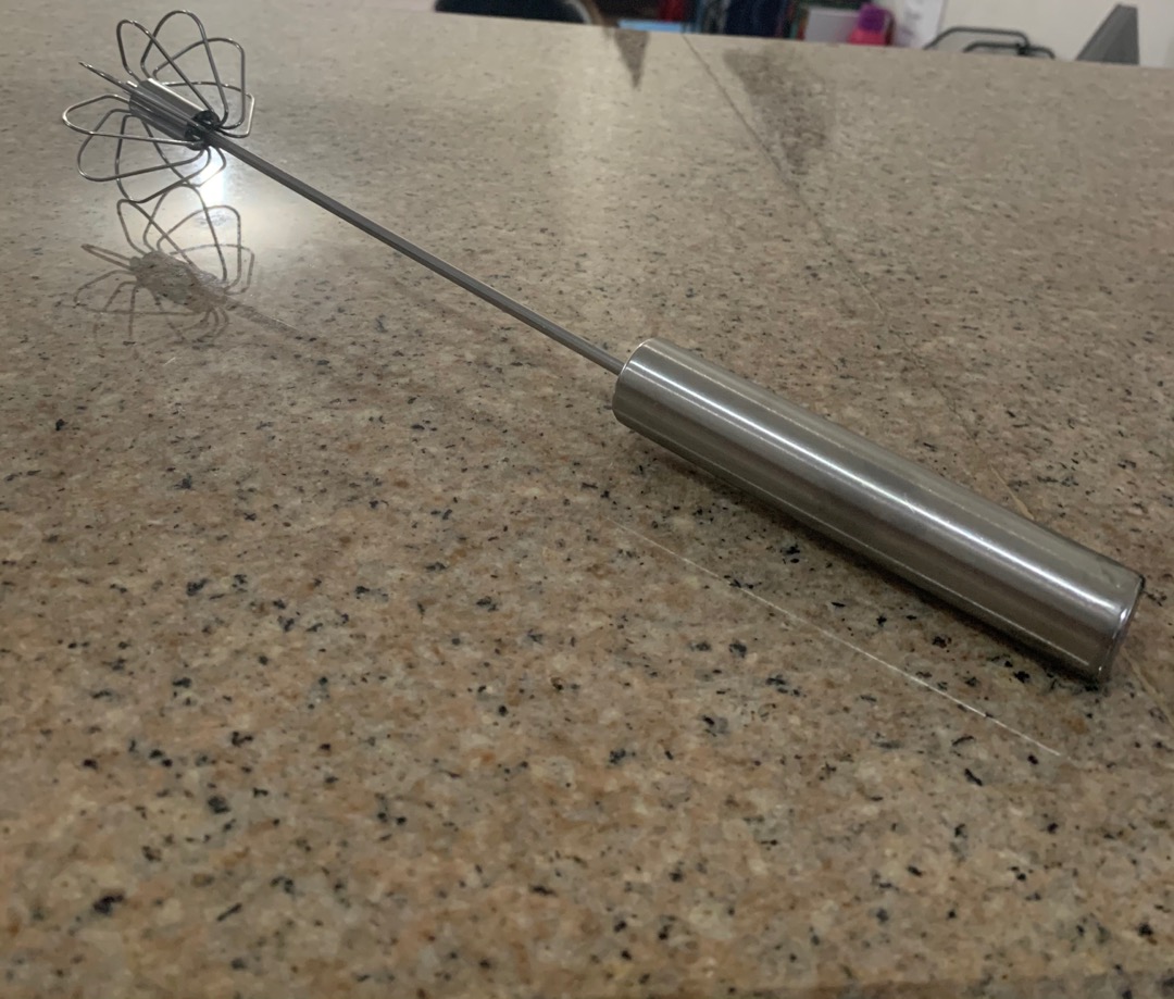 Mic Stainless Steel Semi-otomatis Pengocok Telur Mixer Telur Krim Mixer Alat Pencampuran Kue