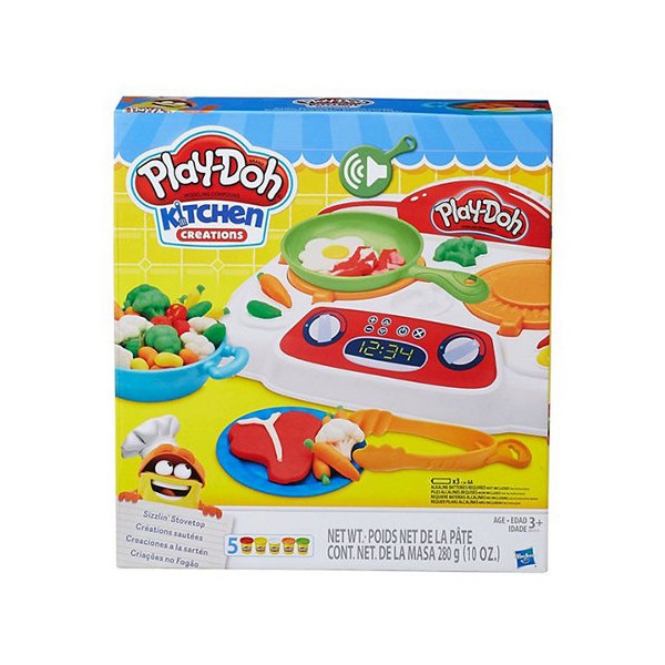 PLAY-DOH ORIGINAL KITCHEN CREATIONS SIZZLIN' STOVETOP PLAYDOH PLAY DOH
