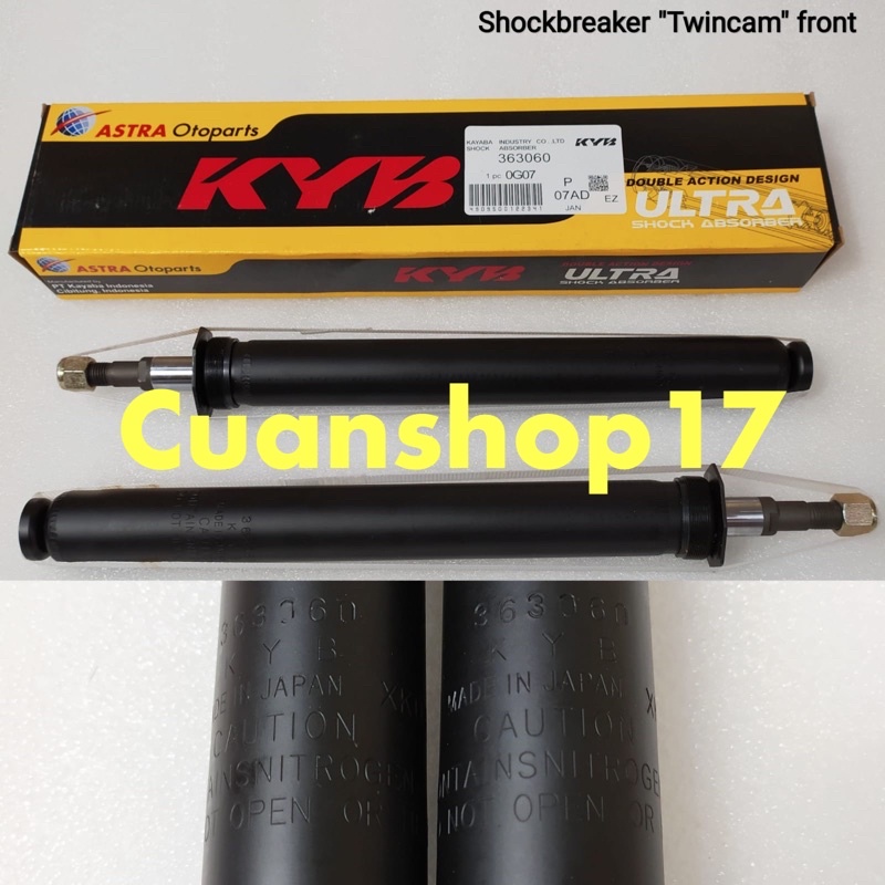 SHOCKBREAKER DEPAN TOYOTA COROLLA TWINCAM KAYABA ULTRA
