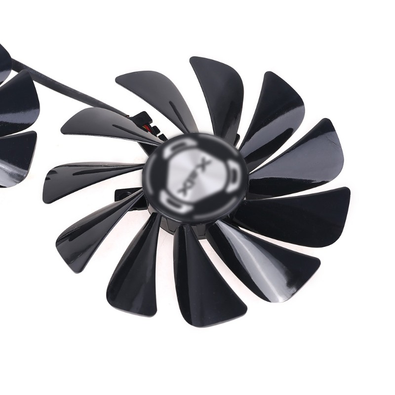 Cre 2pcs / Set Komponen 95mm Fdc10U12S9-C Gpu Fan Untuk Kartu Grafis Xfx Rx 5600 5700 Xt Raw Ii