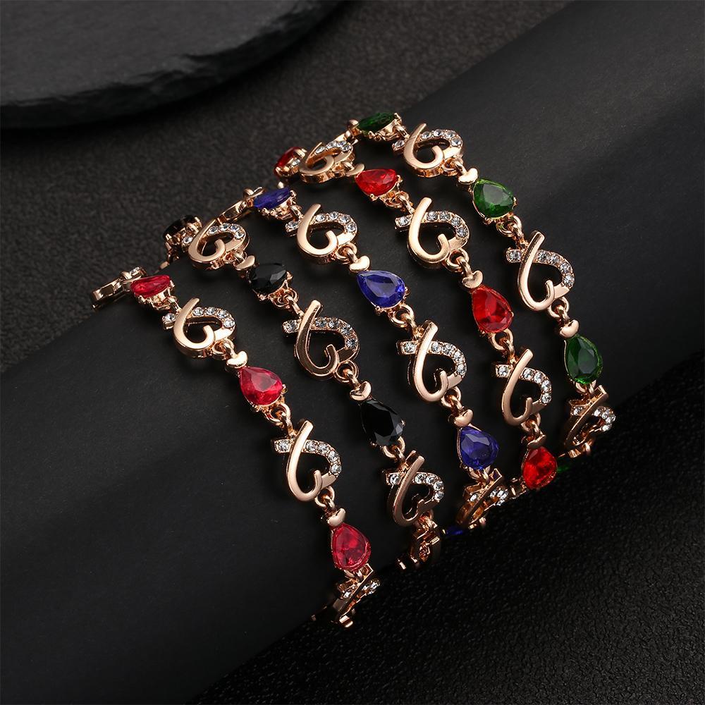 Preva Gelang Fashion Colorful Charm Kristal Austria