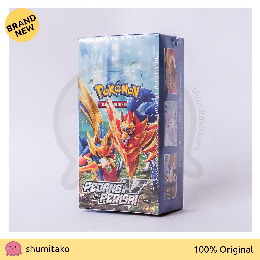 Kartu Pokemon TCG Pedang & Perisai Set 6A Booster Box