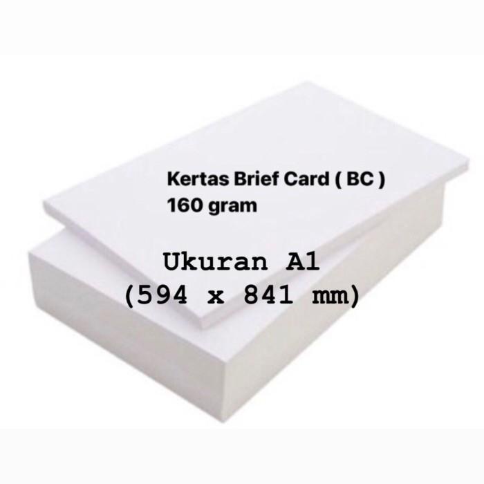 

Kertas 160 Gram Bc Ukuran A1 Isi 10 Lembar