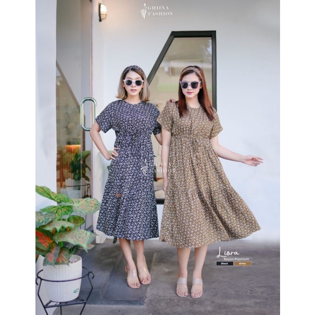 TERBARU ✔ARISHA DRESS✔ORI GHINA FASHION