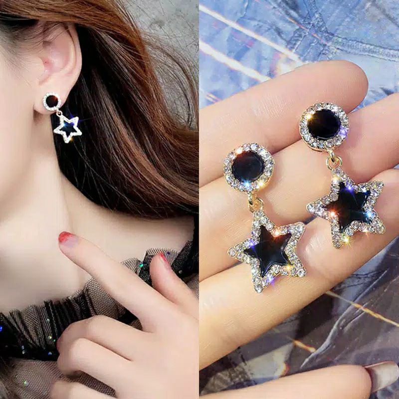 anting tusuk elegan impor