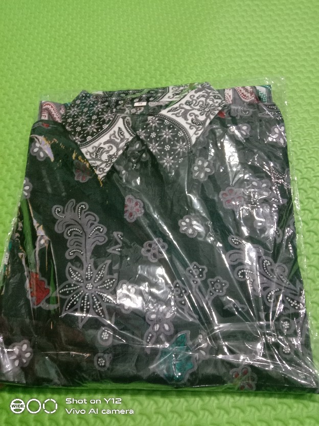 Tunik Batik Soft Elegan Di Pandang Mata M - Jumbo