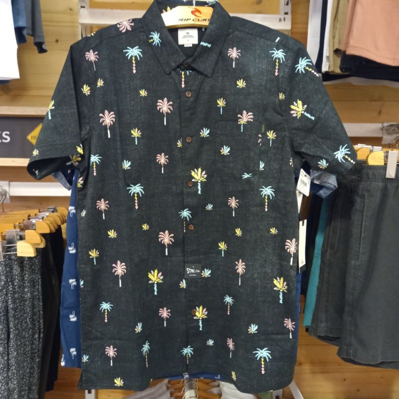 Kemeja Pria RipCurl Original Black Shirt