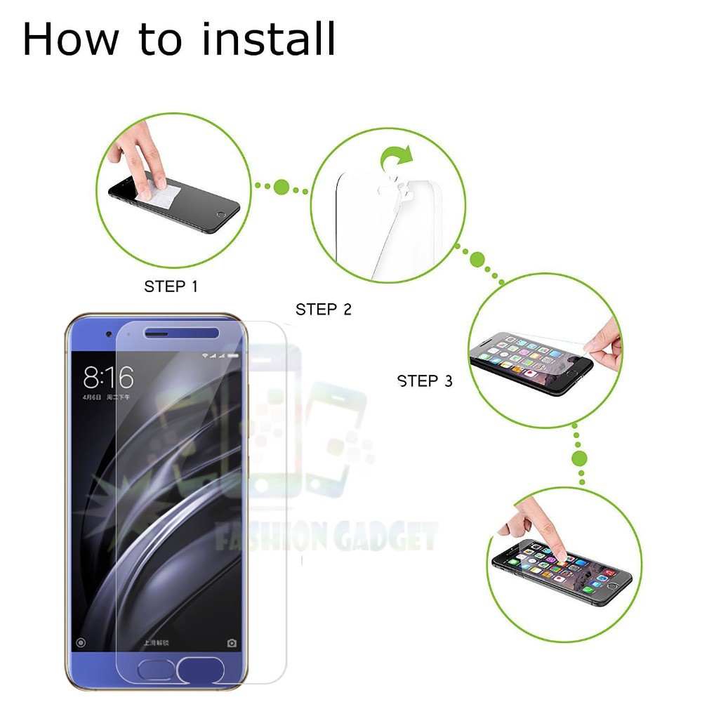 Tempered Glass Xiaomi Mi 6 / Anti Gores Kaca / Screen Protector Screen Guard Pelindung Layar - Clear