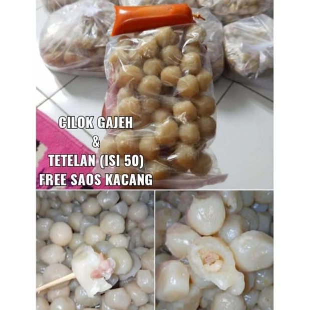 

cilok gajih dan tetelan