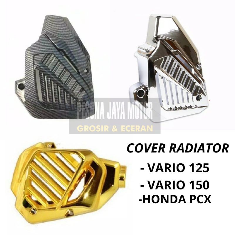 Cover Radiator Tutup Radiator Bahan Abs Cocok Vario 125,Vario 150,Pcx