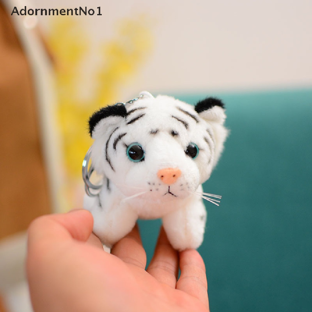 (AdornmentNo1) Gantungan Kunci Boneka Macan Tutul Bahan Plush 10cm