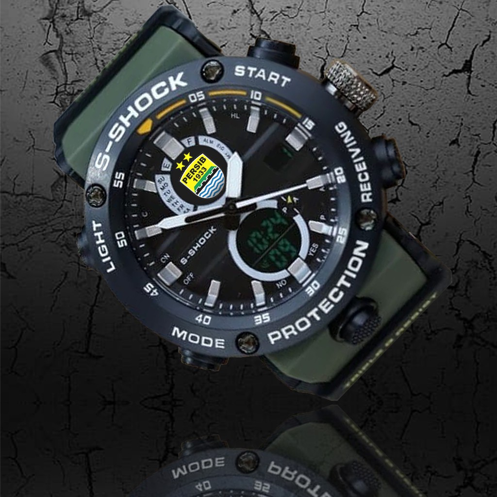 (WATER RESIST) Jam Tangan PERSIB BANDUNG DT - EXCLUSIVE