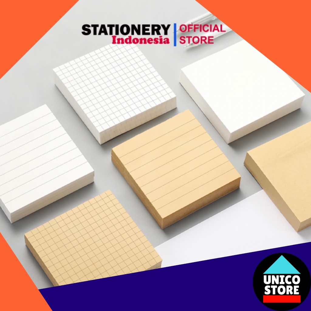 Jual Sticky Note Memo Note Memo Stick Square Sticky Notes Memo Tempel Shopee Indonesia