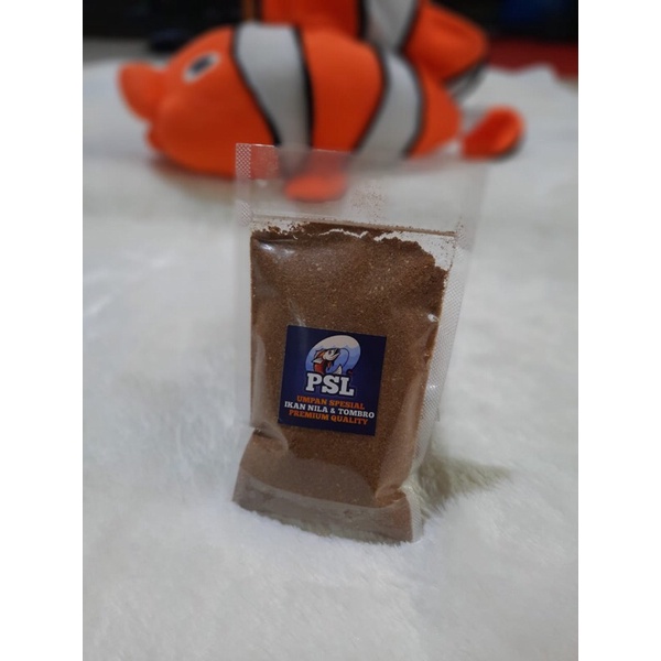 Umpan Pelet pancing ikan Nila dan Tombro homemade siap pakai