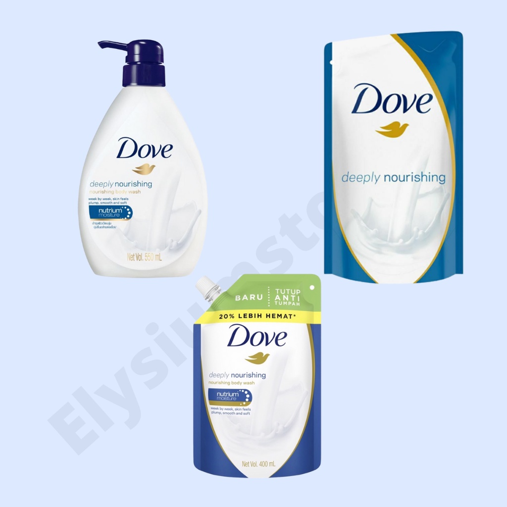 DOVE Body Wash/Sabun Mandi Deeply nourishing