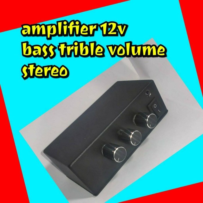 power amplifier volume bass trible  audio amplifier  ampli mini 5v