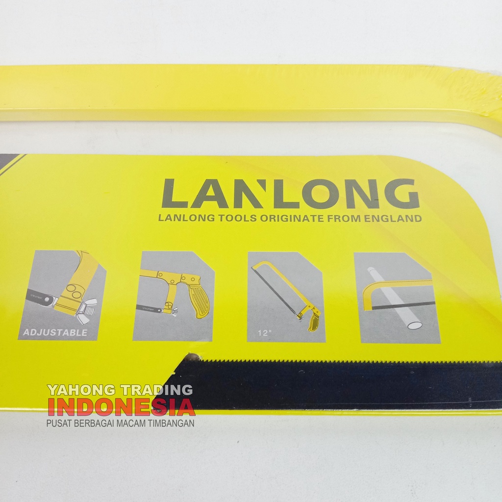 Gergaji Besi 12&quot; inch Gagang Potong Hacksaw Frame