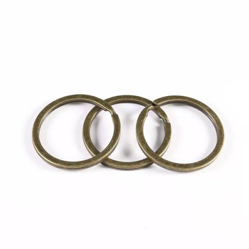 ring double 4pcs ring bulat emas aksesoris tas dompet gantungan kunci diy craft handmade bestquality