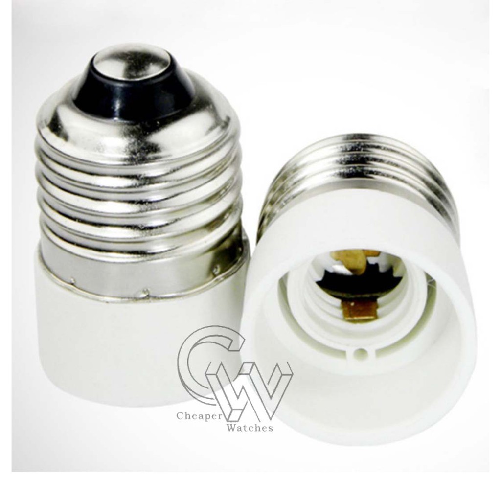 Cheaper-Fitting Lampu E27 ke E14 Converter Adapter Penyambung Berkualitas Termurah