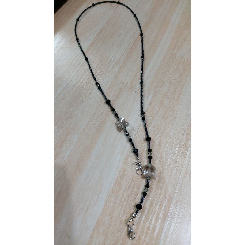 kalung masker swarovski