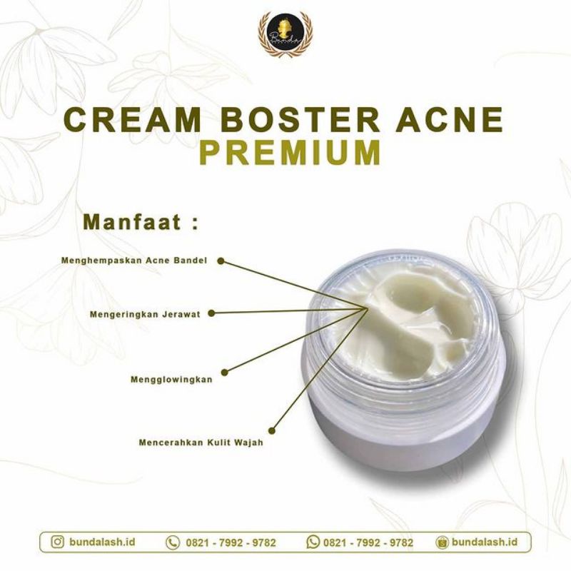 ZAE GLOW Cream boster Acne