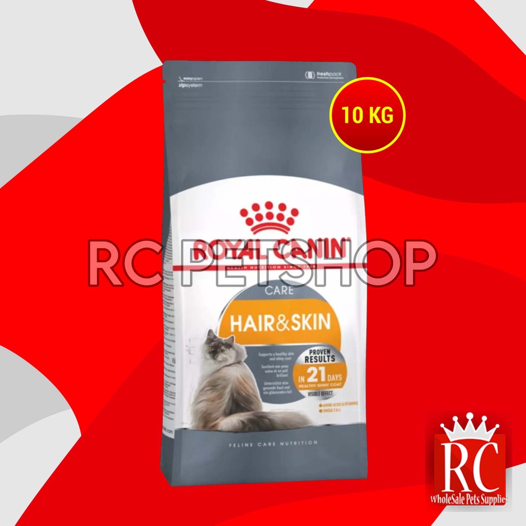 Cat Food / Makanan Kucing Royal Canin Hair &amp; Skin 10 Kg