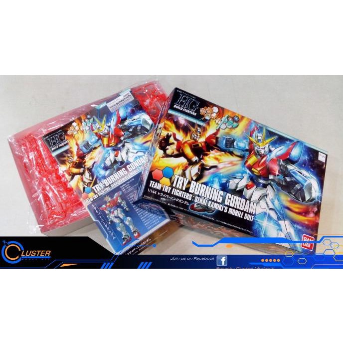 Hg 1/144 Gundam Try Burning