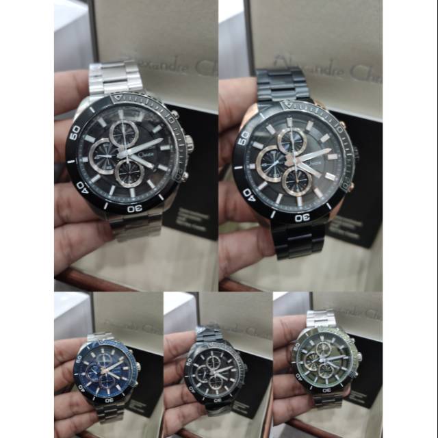 Jam tangan alexandre christie ac6543 man 6543 original garansi resmi