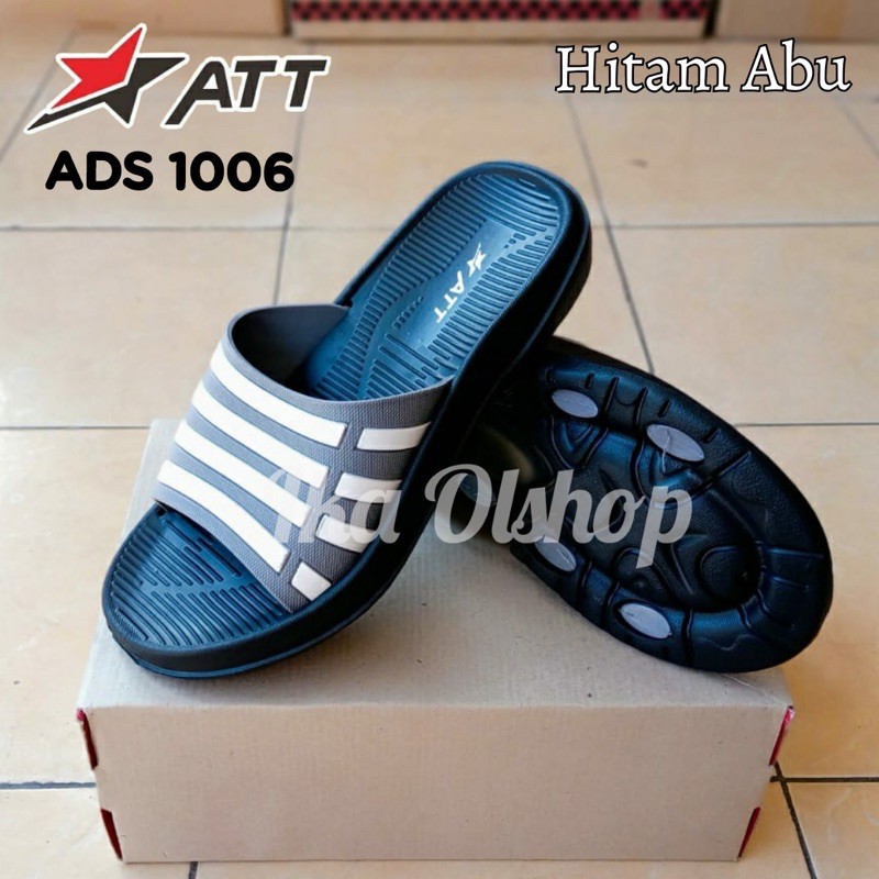 Sandal Slop Kokop Pria ATT ADS 1006-Abu