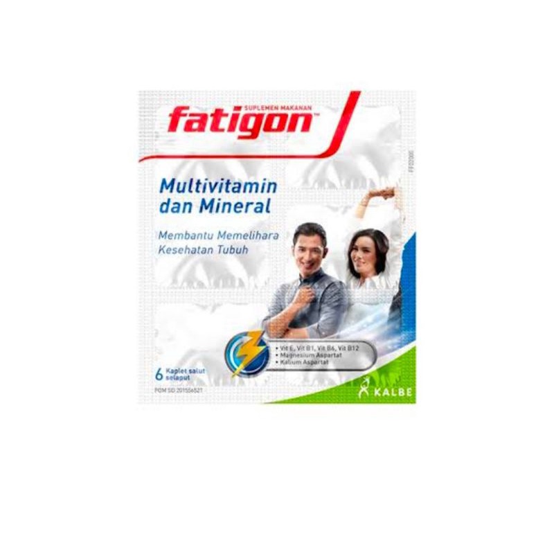 Fatigon Putih 1S Isi 6 Tablet