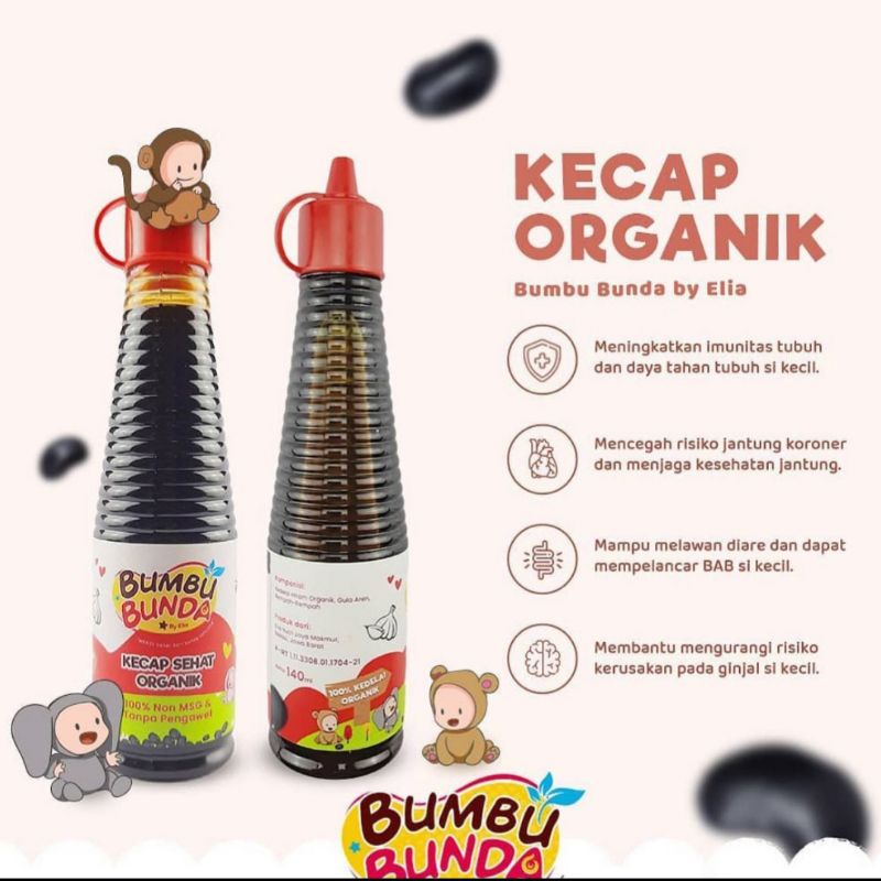 

Bumbu Bunda Kecap Manis Organik MPASI