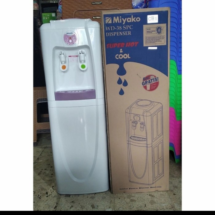 DISPENSER MIYAKO TINGGI GALON ATAS WD 38 SPC ORIGINAL MIYAKO